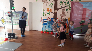 Юные волгореченцы закрепили навыки безопасного участия в дорожном движении